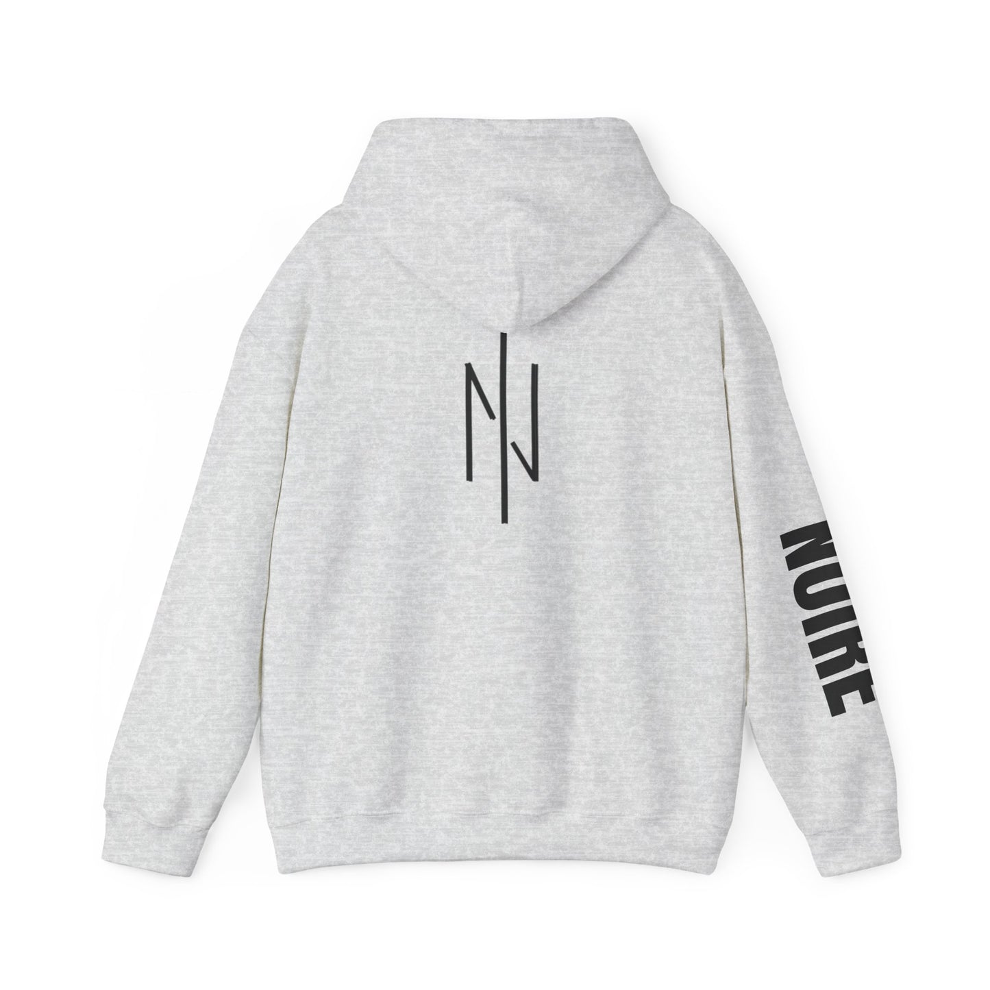 Minimalist Unisex Hooded Sweatshirt with Graphic Design