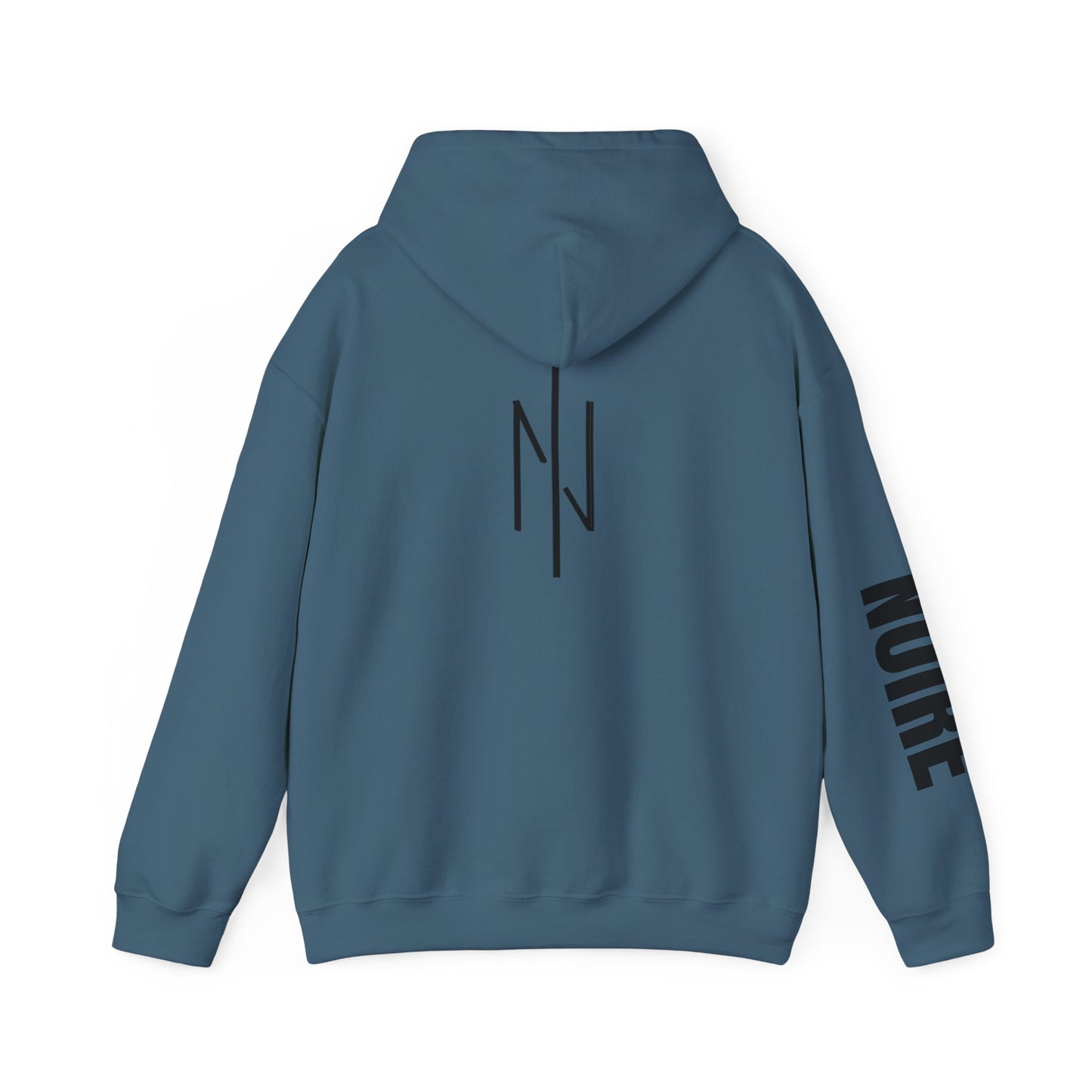 Minimalist Unisex Hooded Sweatshirt with Graphic Design