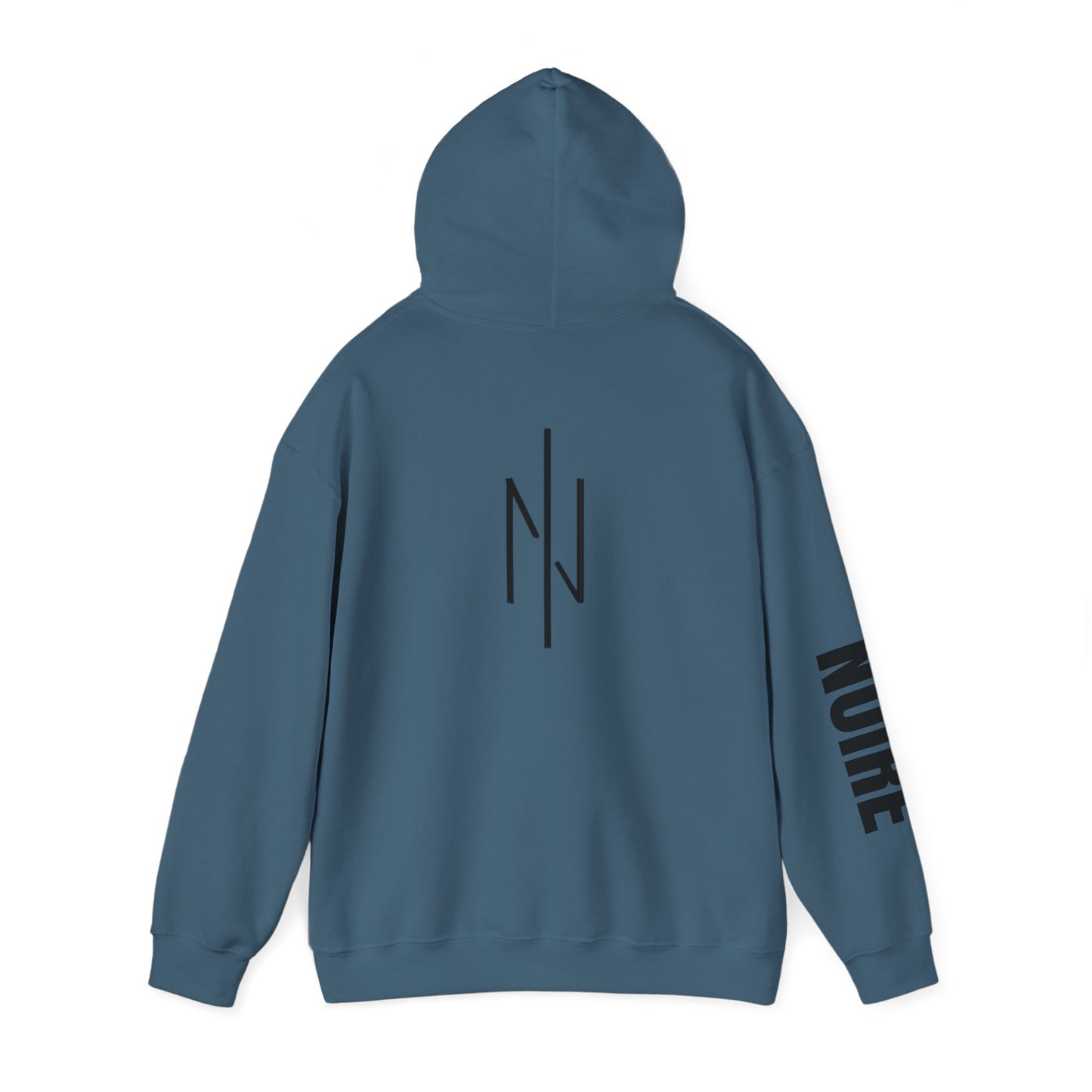 Minimalist Unisex Hooded Sweatshirt with Graphic Design