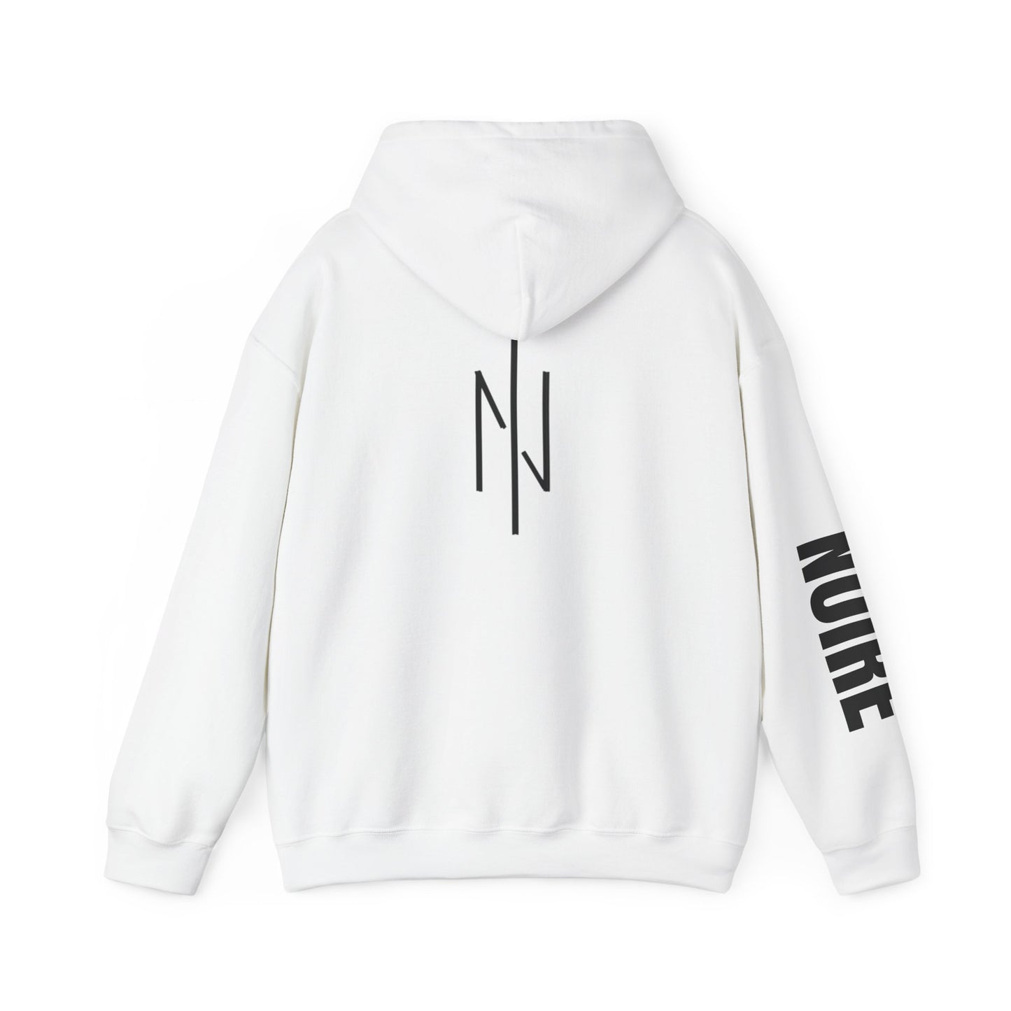 Minimalist Unisex Hooded Sweatshirt with Graphic Design
