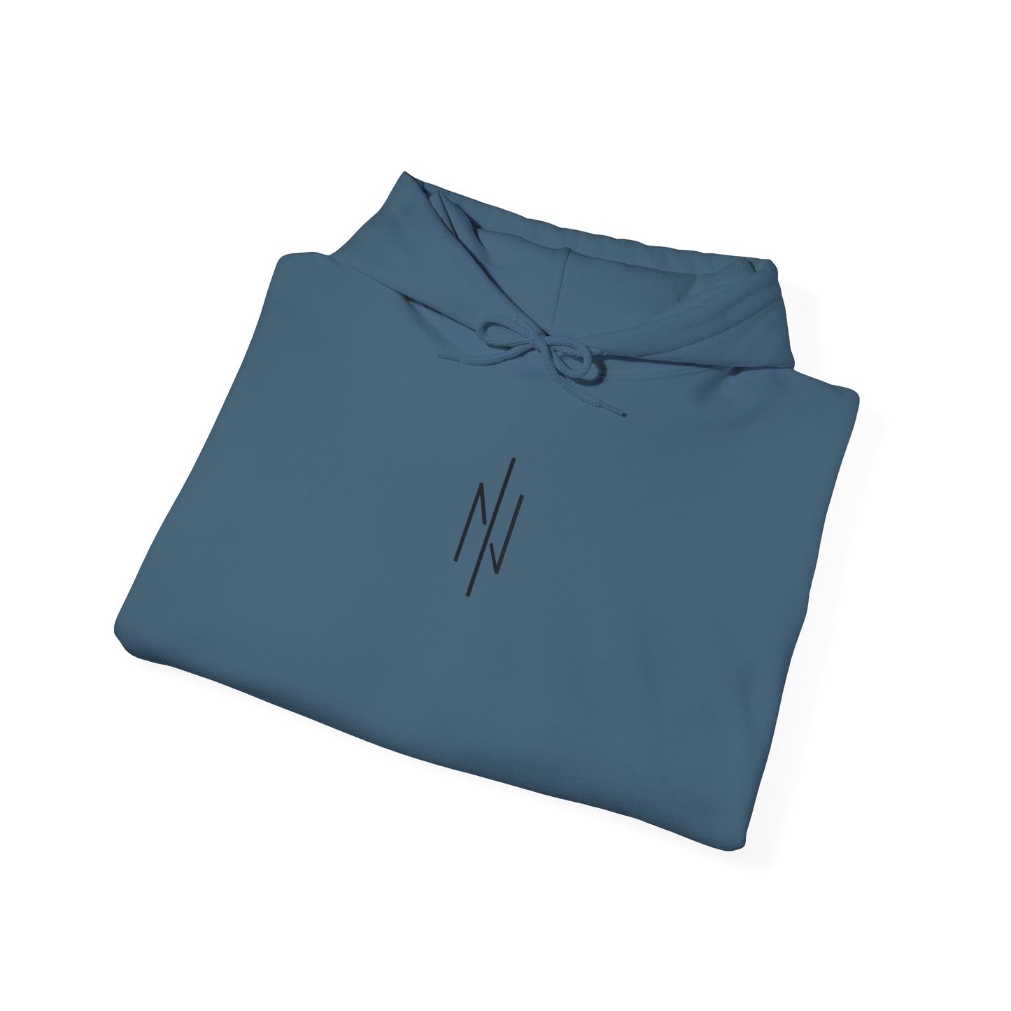 Minimalist Unisex Hooded Sweatshirt with Graphic Design