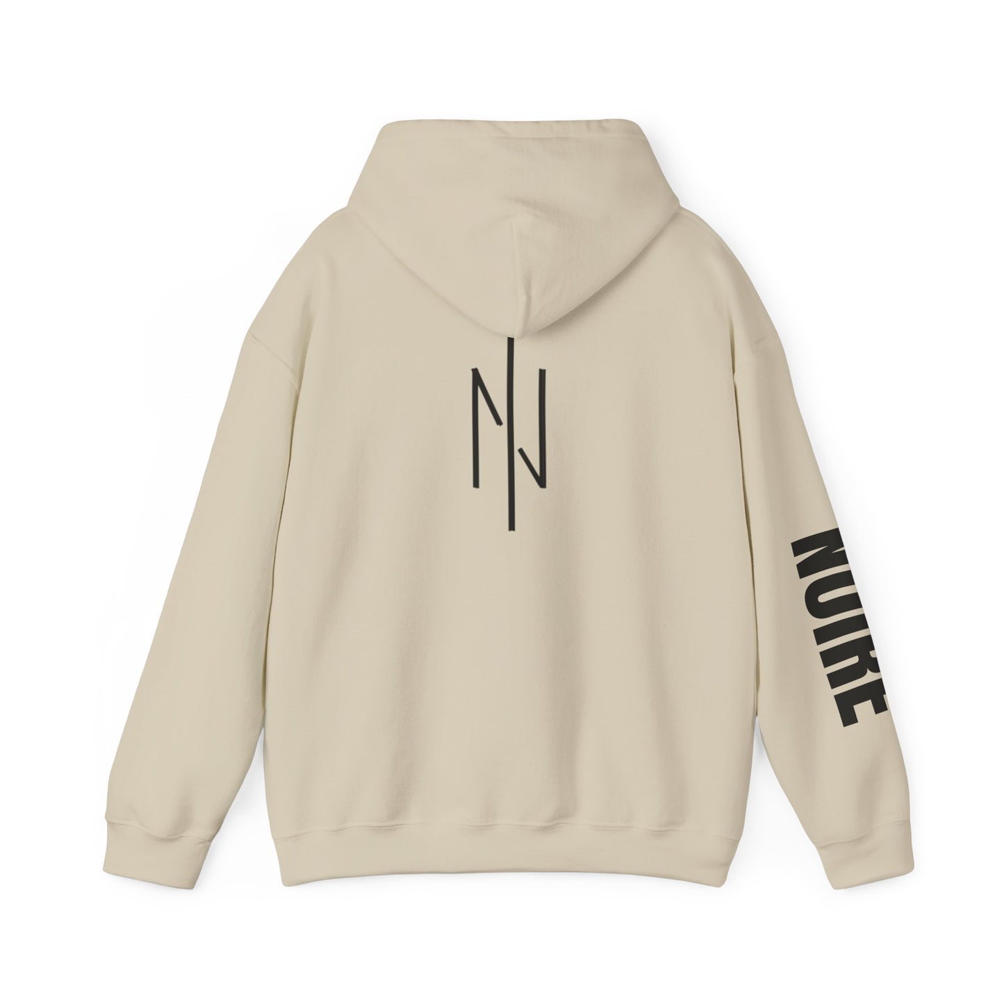 Minimalist Unisex Hooded Sweatshirt with Graphic Design