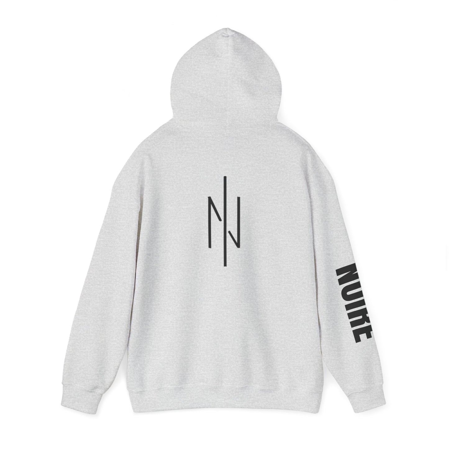 Minimalist Unisex Hooded Sweatshirt with Graphic Design