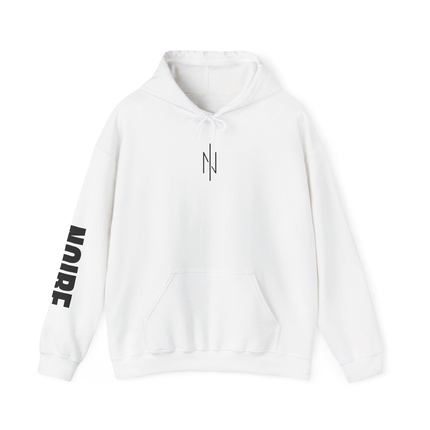 Minimalist Unisex Hooded Sweatshirt with Graphic Design