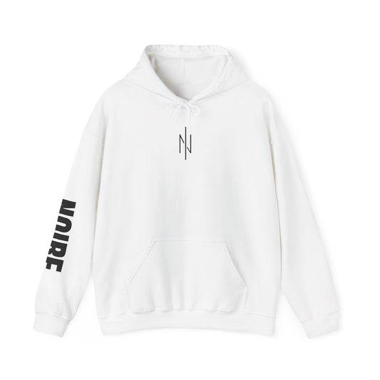 Minimalist Unisex Hooded Sweatshirt with Graphic Design