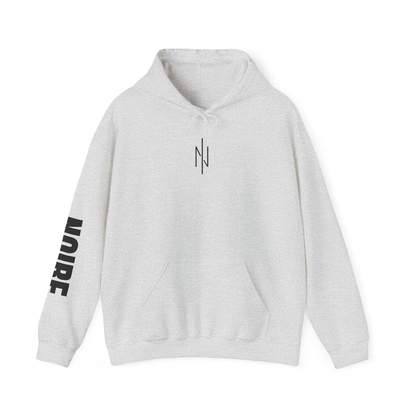 Minimalist Unisex Hooded Sweatshirt with Graphic Design