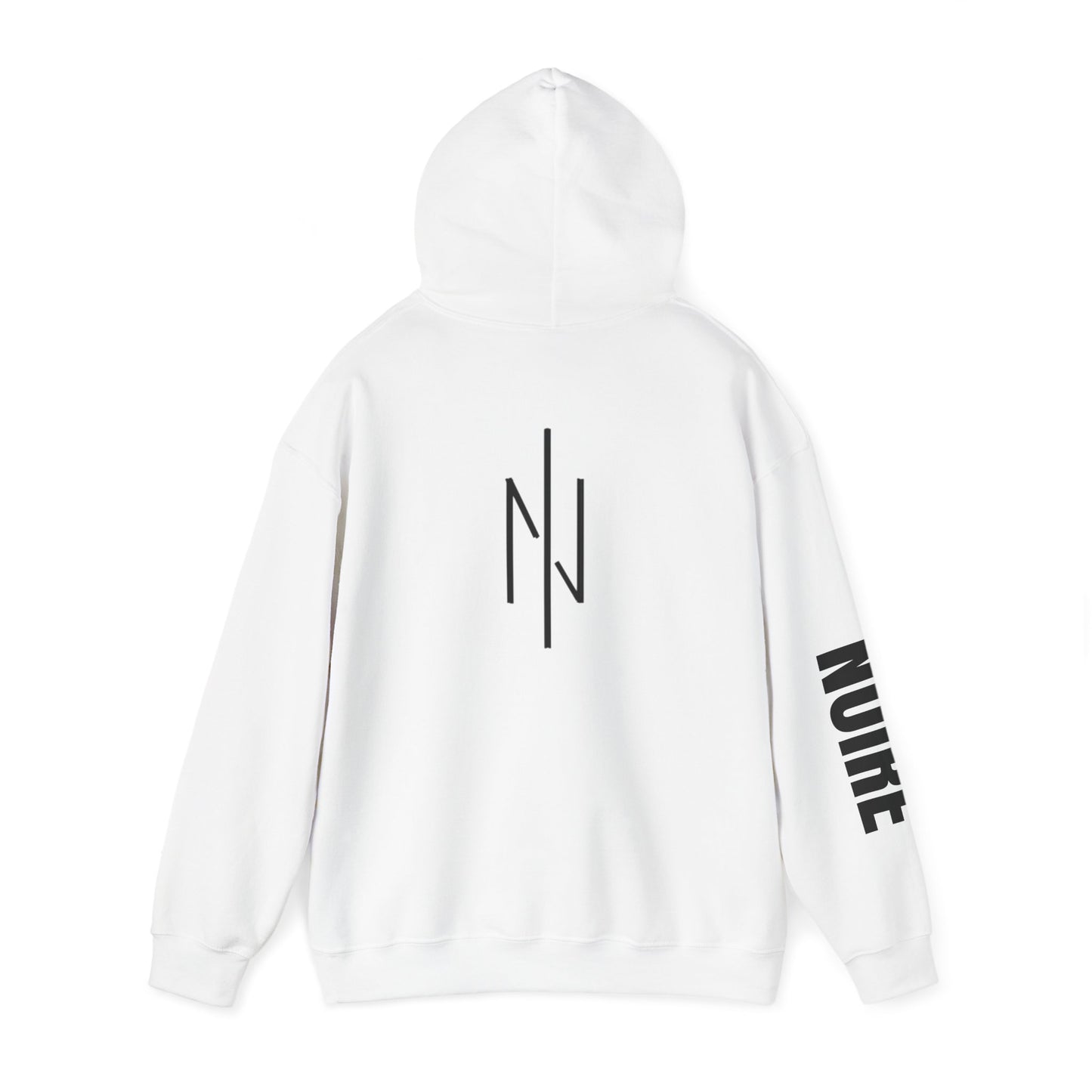 Minimalist Unisex Hooded Sweatshirt with Graphic Design