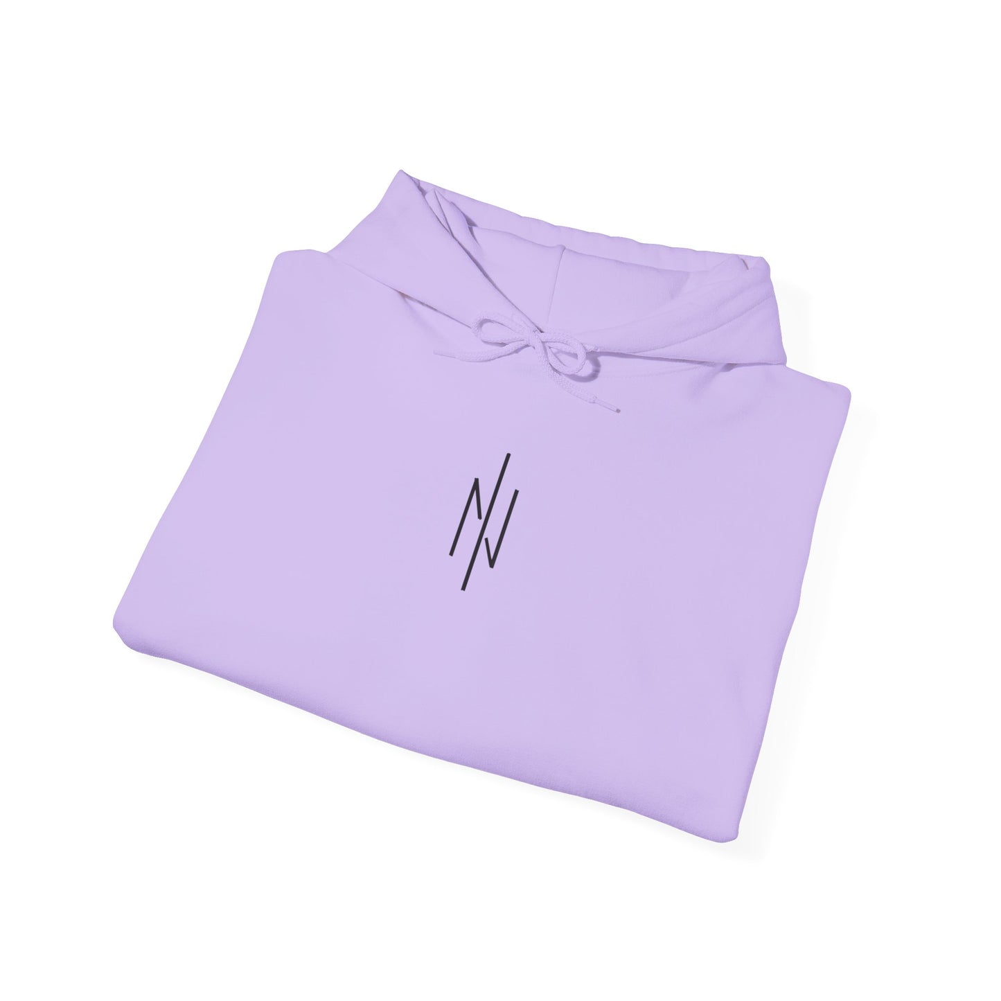 Minimalist Unisex Hooded Sweatshirt with Graphic Design