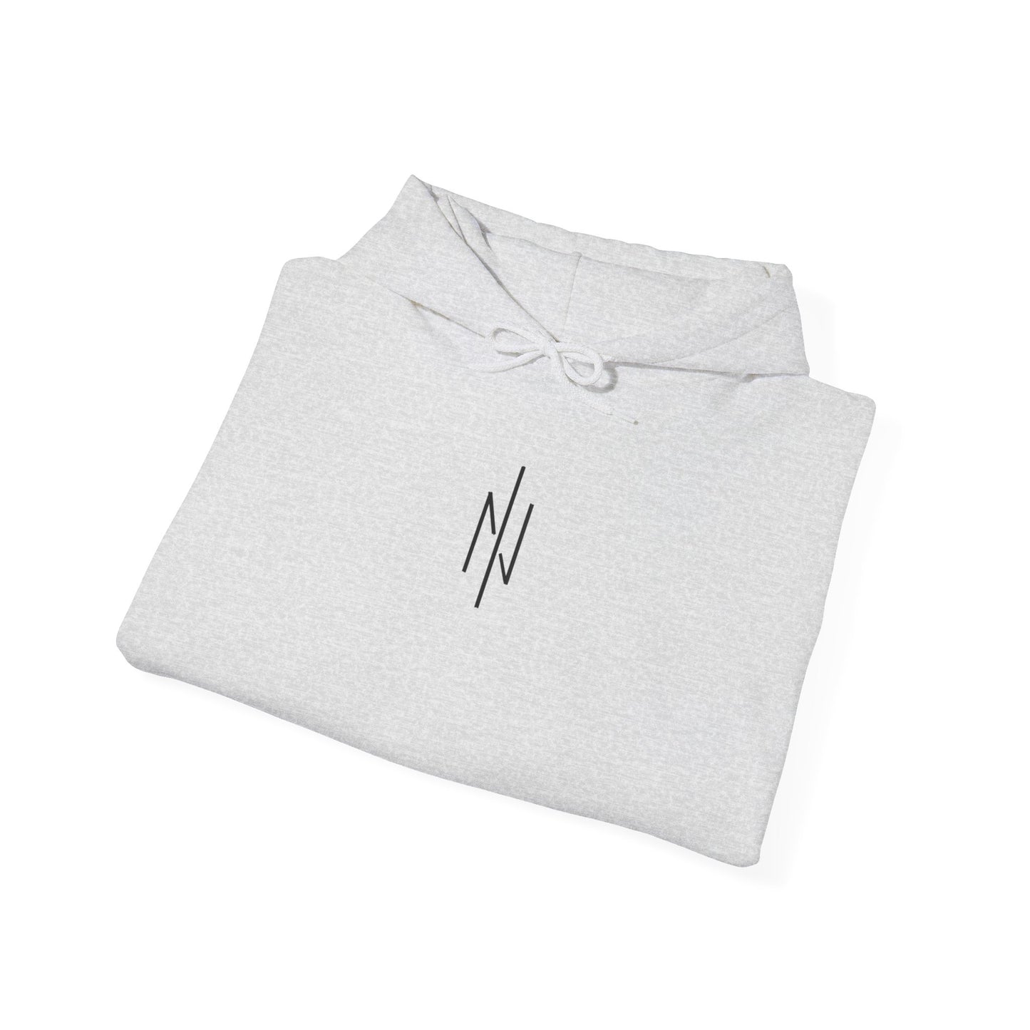 Minimalist Unisex Hooded Sweatshirt with Graphic Design
